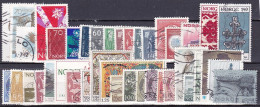 NO094 – NORVEGE - NORWAY – 1970-1979 – FINE LOT – Y&T # 558-760 USED 23 € - Usati