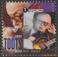 België 2022 - Mi:5130, OBP:273/275, Stamp - XX - Toots Thielemans - Ongebruikt