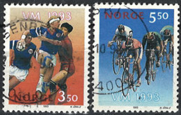 Norwegen Norway 1993. Mi.Nr. 1129-1130, Used O - Used Stamps