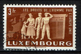 Luxembourg 1951 - Y/T 447 - Uniting Europe - Usati