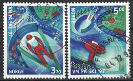 Norwegen Norway 1997. Mi.Nr. 1242-1243, Used O - Used Stamps