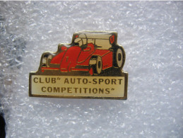 Pin's Numéroté 011,club "Auto Sport Competitions" - Rallye