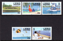 Cayman Islands 1987 Tourism Set MNH (SG 647-651) - Cayman Islands