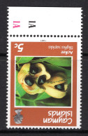 Cayman Islands 1987 Fruits - 5c Ackee - Wmk. Inverted - MNH (SG 652w) - Cayman Islands