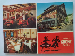 Baden AG, Hotel Restaurant Krone,  1975 - Baden