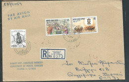 Lettre Recommandée De Chypre Pour La Grece 30 /05/1982- Malb 13102 - Storia Postale