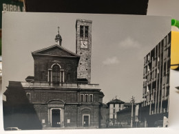 2 Cartoline Sesto S.Giovanni ,prov Milano, Chiesa S.Stefano E Cortile Del Comune - Sesto San Giovanni