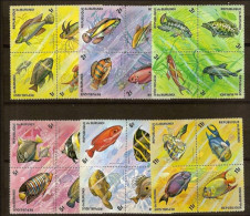 Burundi - 615/638 - Poissons - 1974 - MNH - Unused Stamps
