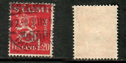 FINLAND   Scott # 167 USED (CONDITION PER SCAN) (Stamp Scan # 1025-8) - Used Stamps