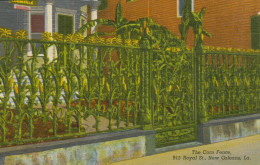 CPA - NEW ORLEANS - The Corn Fence 915 Royal St. Ref. "Post Card Specialities" N°36 - New Orleans