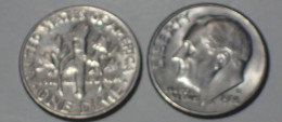 America UNITED STATES - USA - Etats-Unis 10 Cents Dime 1986 D KM 195a - 1946-...: Roosevelt