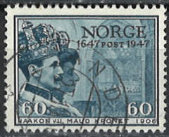 Norwegen Norway 1947. Mi.Nr. 332, Used O - Used Stamps