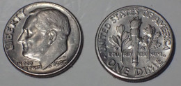 America UNITED STATES - USA - Etats-Unis10 Cents Dime 1980 D KM 195a - 1946-...: Roosevelt