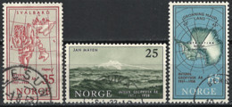 Norwegen Norway 1957. Mi.Nr. 411-413, Used O - Used Stamps