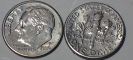 America UNITED STATES - USA - Etats-Unis10 Cents Dime 1996 D KM 195a SUP - 1946-...: Roosevelt