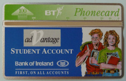 UK - Great Britain - BT & Landis & Gyr - BTP126 - Bank Of Ireland Student Account - 228B - 1500ex - Mint - BT Privé-uitgaven