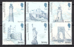 Jersey MNH Set And SS - Indépendance USA