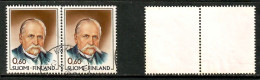 FINLAND   Scott # 525 USED PAIR (CONDITION PER SCAN) (Stamp Scan # 1025-13) - Used Stamps