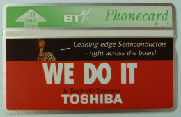 UK - Great Britain - BT & Landis & Gyr - BTP129 - Toshiba - We Do It - 229A - 4989ex - Mint - BT Edición Privada