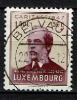 Luxembourg 1947 - Y/T 403 - Caritas, Effigie Du Poète Michel Lentz - Used Stamps