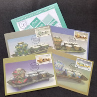 Thailand International Letter Writing Week 2000 Tea Art Food Craft (maxicard) *see Scan - Thaïlande