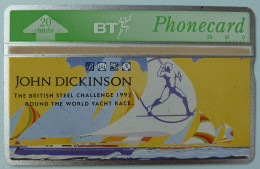 UK - Great Britain - BT & Landis & Gyr - BTP132 - John Dickinson - Yacht Race - 229A - 2000ex - Mint - BT Privé-uitgaven