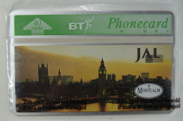 UK - Great Britain - BT & Landis & Gyr - BTP134 - Japan Airlines - Montcalm Hotel - 229A - 1500ex - Mint Blister - BT Private