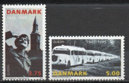 Danemark YT 1103-1104 Neuf Sans Charnière XX MNH Europa 1995 - Nuevos