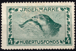 AUTRICHE / ÖSTERREICH - Ca.1900 Reklamemarke "JÄGERMARKE / HUBERTUSFONDS" - Neuf/Ungebraucht * (ref.001) - Ungebraucht