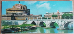 CARTOLINA F. Segnalibro 1963 ITALIA ROMA CASTEL SANT'ANGELO Italy Postcard ITALIEN Ansichtskarten - Castel Sant'Angelo