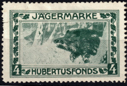 AUTRICHE / ÖSTERREICH - Ca.1900 Reklamemarke "JÄGERMARKE / HUBERTUSFONDS" - Neuf/Ungebraucht * (ref.004) - Ungebraucht