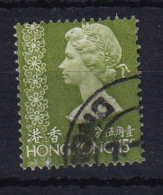 Hong Kong: 1973/74   QE II     SG284      15c        Used - Used Stamps