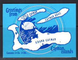 Cayman Islands 1993 Tourism $2.25 Booklet (SG SB1) - Cayman Islands