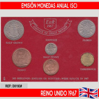 D0193# Reino Unido 1967. Set Monedas Sin Circular (UNC) - Nieuwe Sets & Proefsets