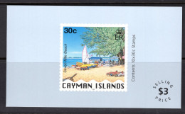 Cayman Islands 1996 National Identity $3 Booklet (SG SB6) - Cayman Islands