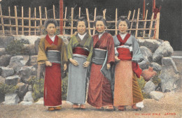 CPA JAPON / THE HOUSE GIRLS / JAPAN - Autres & Non Classés