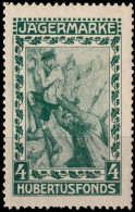 AUTRICHE / ÖSTERREICH - Ca.1900 Reklamemarke "JÄGERMARKE / HUBERTUSFONDS" - Neuf/Ungebraucht * (ref.011) - Unused Stamps