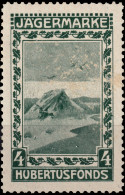 AUTRICHE / ÖSTERREICH - Ca.1900 Reklamemarke "JÄGERMARKE / HUBERTUSFONDS" - Neuf/Ungebraucht * (ref.015) - Unused Stamps