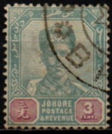 JOHORE 1896-9 O - Johore