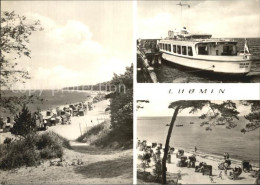 72402220 Lubmin Ostseebad Strandpartie Bootsanlegestelle Fahrgastschiff Lubmin - Lubmin