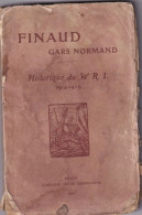 WW1 - Finaud Gars Normand Historique Du 39e R.I. 1914-1919 Rouen 1920 Rare Ouvrage épuisé En Mauvais état 116p - Normandie