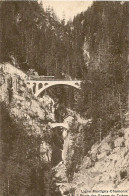 CH - Près TRETIEN (Salvan) - Ligne Martigny-Chamonix, Les 3 Ponts Des Gorges Du Triège. Édition Louis Burgy, Lausanne. - Salvan