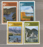 NEW  ZEALAND 1972 MNH (**) Landscapes Mi 593-596 #34279 - Neufs