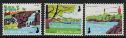 2018 Finland, National Urban Parks, Complete Used Set. - Used Stamps