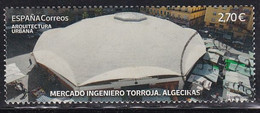2022-ED. 5598 - Arquitectura Urbana. Mercado Ingeniero Torroja. Algeciras - USADO - Used Stamps