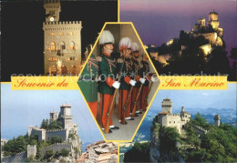 72400049 San Marino Repubblica Palazzo Del Governo Le Torri Guardia Di Rocca San - Saint-Marin