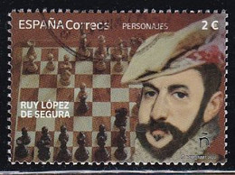 2022-ED. 5594 - Personajes. Ruy López De Segura. Ajedrez - USADO - Gebraucht