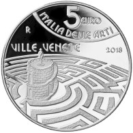 Italia - 5 Euro 2018 - Italia Delle Arti - Villa Pisani, Veneto - KM# 417 - Italie