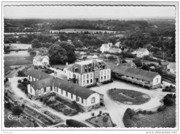 CPSM  GUEMENE MORBIHAN  Hôpital COMBIER Vue Aérienne - Guemene Sur Scorff