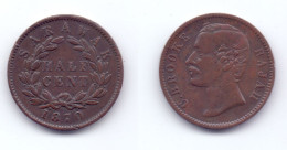 Sarawak 1/2 Cent 1870 - Malaysia